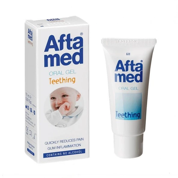 Aftamed Diş Çıkarma Jeli 15 ml - Resim 2