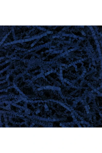 Enerji ambalaj Lacivert Kırpık Z Zigzag Pelur Kırpıntı Kağıt 5000 Gram Süs Dolgu Malzemesi Navy Blue Paper - Resim 3