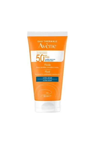 Avene Fluıde 50+ Normal Karma Ve Hassas Ciltler Için Güneşten Koruma 50 Ml ürün görseli