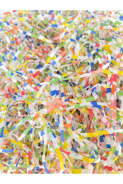 Enerji ambalaj Karışık renkli düz kırpıntı kağıt 250 GR ürün görseli 1