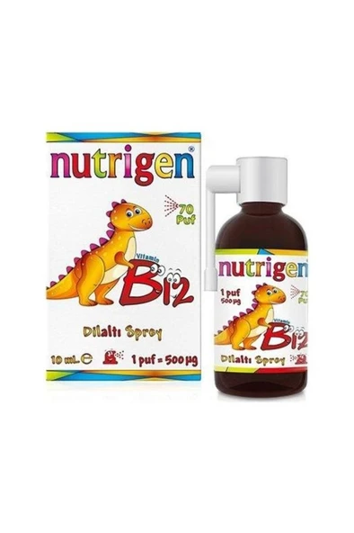 Nutrigen Vitamin B12 Sprey ürün görseli