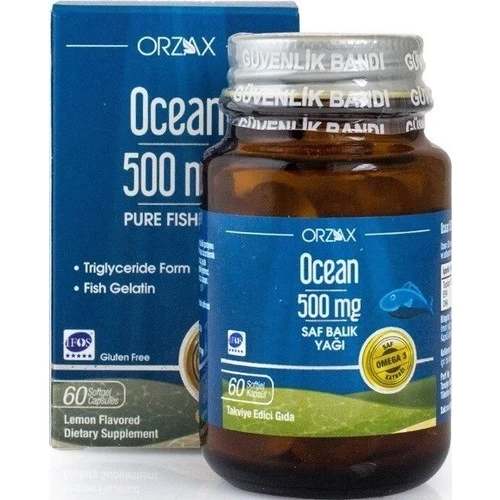 Ocean 500 mg 60 Kapsül Balık Yağı - Resim 2