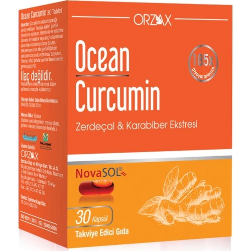 Ocean Curcumin 30 Kapsül - Resim 2
