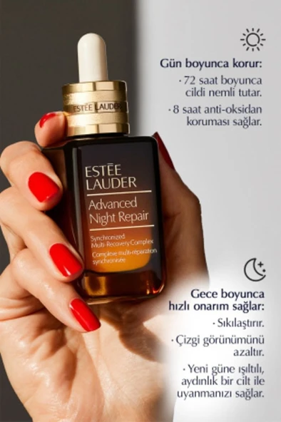 Estee Lauder Yaşlanma Karşıtı Serum - Advanced Night Repair Onarıcı Gece Serumu, 15ml - Resim 3