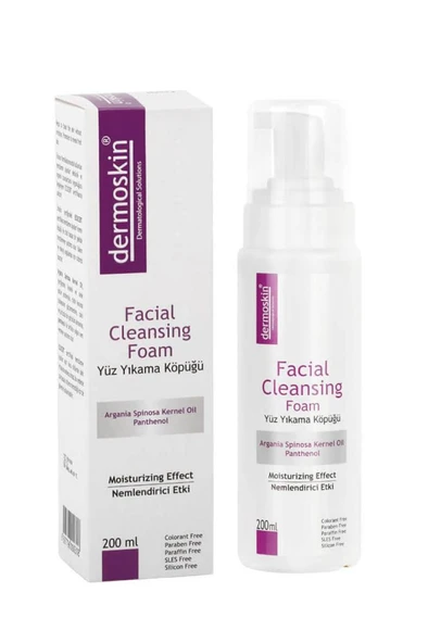 Dermoskin Facial Cleansing Foam Yüz Yıkama Köpüğü 200 ml ürün görseli