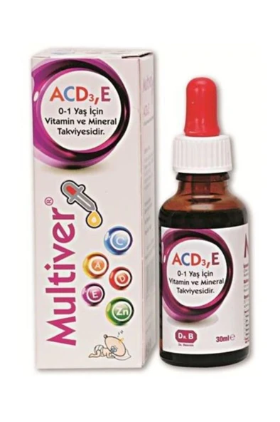 Multiver Acd3 E Damla 30 Ml