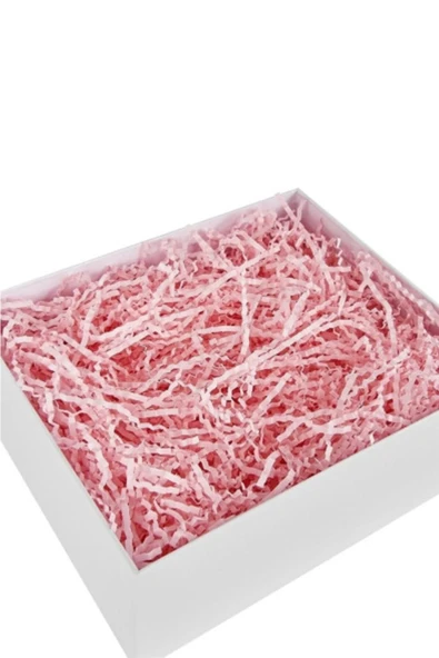 Enerji ambalaj Kırpık Kırpıntı Z Zigzag Pelur Kırpıntı Kağıt 500 Gr Pembe Renk Süs Dolgu Malzemesi Paper - Resim 2