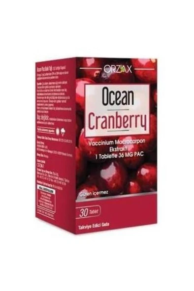 Ocean Cranberry 30 Kapsul ürün görseli