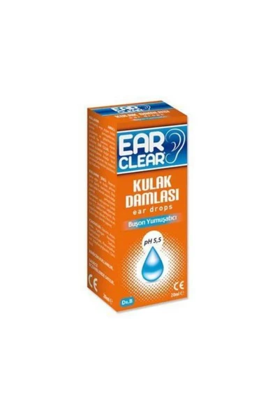Ear Clear Dış Kulak Temizleme Solüsyonu  20 Ml ürün görseli