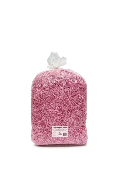 Enerji ambalaj Kırpık Kırpıntı Z Zigzag Pelur Kırpıntı Kağıt 5000 Gr Pembe Renk Süs Dolgu Malzemesi Paper EA3031 ürün görseli 1