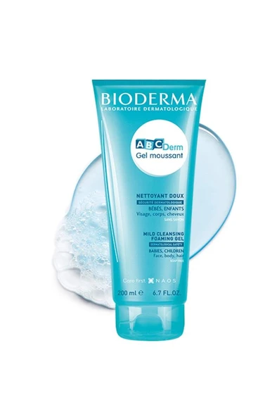 Bioderma Abc Derm Foaming Cleanser 200 ml 3401345568694 ürün görseli