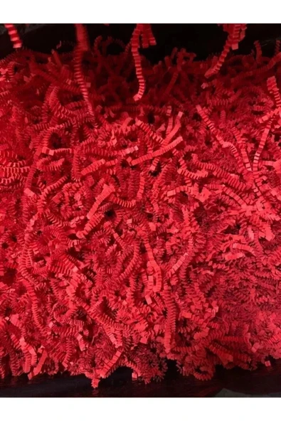 Enerji ambalaj ZigZag Kırmızı Pelurr Kırpıntı Kağıt 100 gramm 1 ürün görseli 1