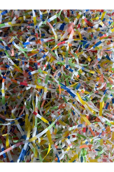 Enerji ambalaj Karışık renkli düz kırpıntı kağıt 250 GR - Resim 2