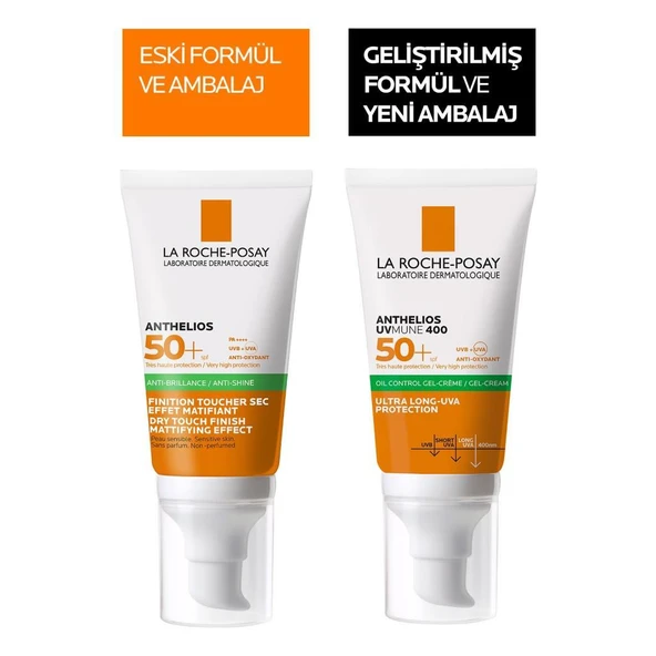 La Roche-posay Anthelios Uvmune Oil Control Spf 50+ Yağlı Ciltler Için Yüz Güneş Kremi - Resim 3
