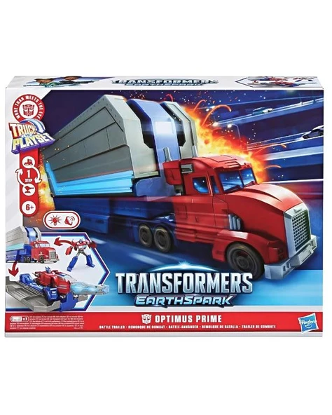 Transformers Earthspark Optimus Prime Savaş Tırı Oyun Seti G0750 ürün görseli