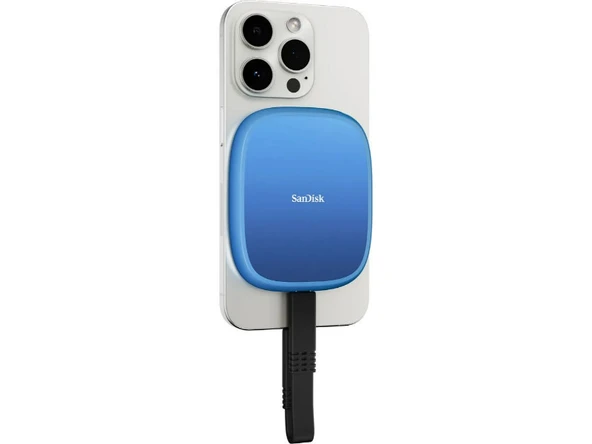 SanDisk Creator Phone 2TB 1000MB/sn MagSafe Uyumlu Taşınabilir Telefon SSD SDSSDE62C-2T00-G25 ürün görseli