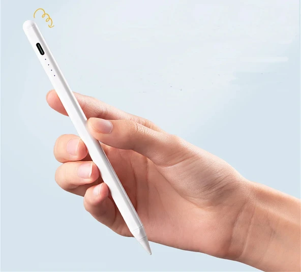 Daytona 2260 Ios/Android/Windows Dokunmatik Ekran Için Type C Şarj Kablolu Stylus Dokunmatik Yazı ve Çizim Kalemi - Resim 5