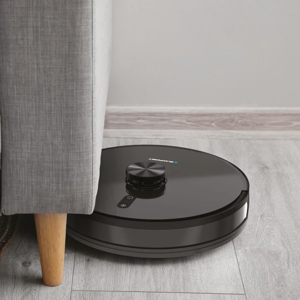 Blaupunkt S10 Pro Robomaster Robot Süpürge 5000Pa Siyah - 5
