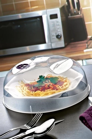 Mikrodalga Fırın Koruyucu Sızdırmaz Gıda Koruyucu Dayanıklı Yiyecek Isıtma Kapağı - Resim 6