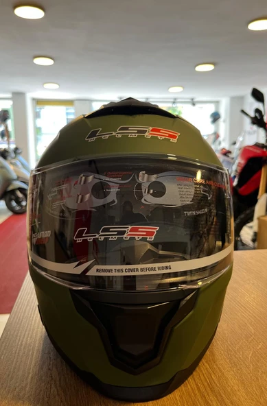 LS5 Çene Açılır Motosiklet Kaskı - Resim 5