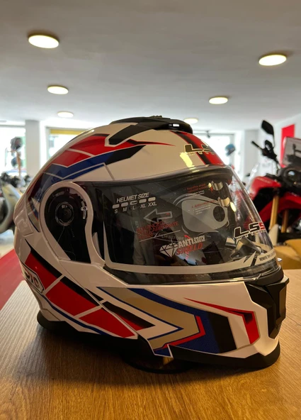 LS5 Çene Açılır Motosiklet Kaskı - Resim 2