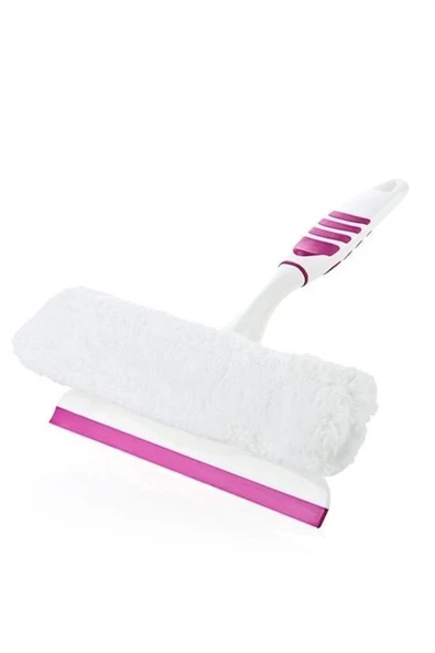 Pratik Kolay Mikrofiber Peluşlu Camsil Cam Silme Aleti Aparatı - Resim 2