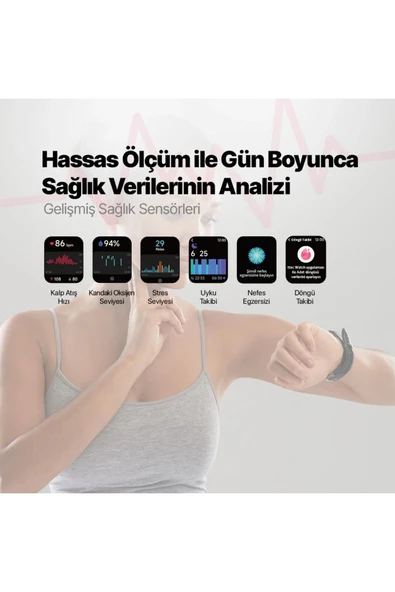 Ttec Tempus Pro 47mm 2SW04 Akıllı Saat - Resim 7