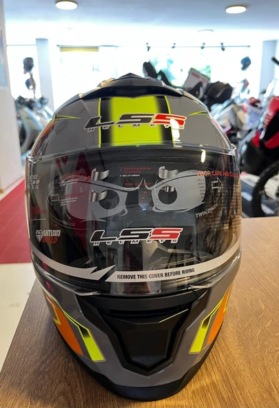 LS5 Çene Açılır Motosiklet Kaskı - Resim 7