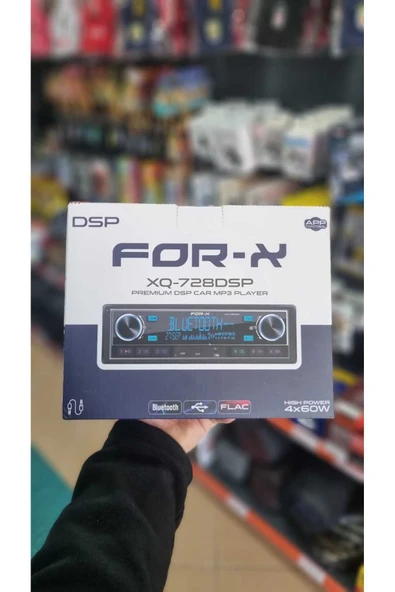 XQ-728DSP 4 Amfi Çıkışlı Profesyonel Oto Teyp ürün görseli