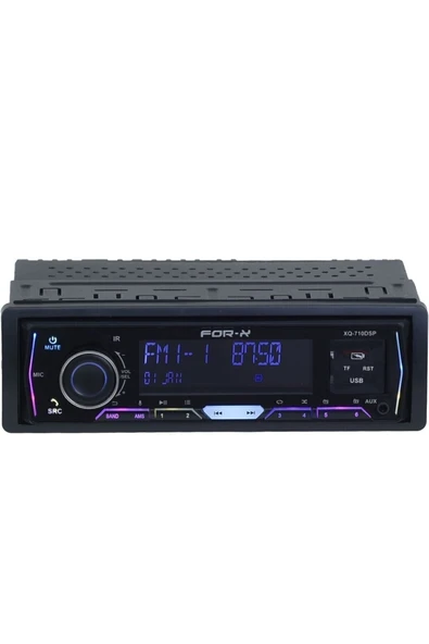 4X60W DSP Control İşlemcili Profesyonel 8 RCA Çıkışlı Ambiyans Ekran Oto Teyp XQ-710 DSP - Resim 2