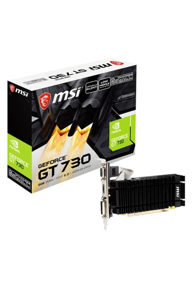 MSI GT730 N730K-2GD3H/LPV1 64 Bit DDR3 2 GB Ekran Kartı - 1