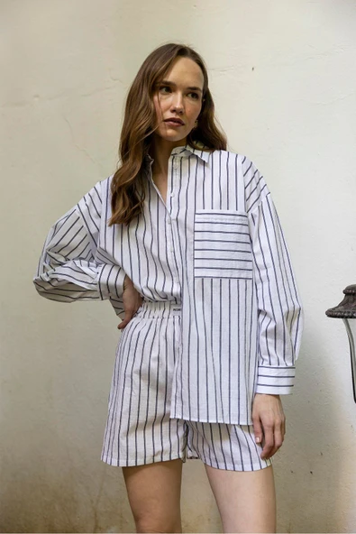 MORESUN GÖMLEK ŞORT TAKIM ürün görseli