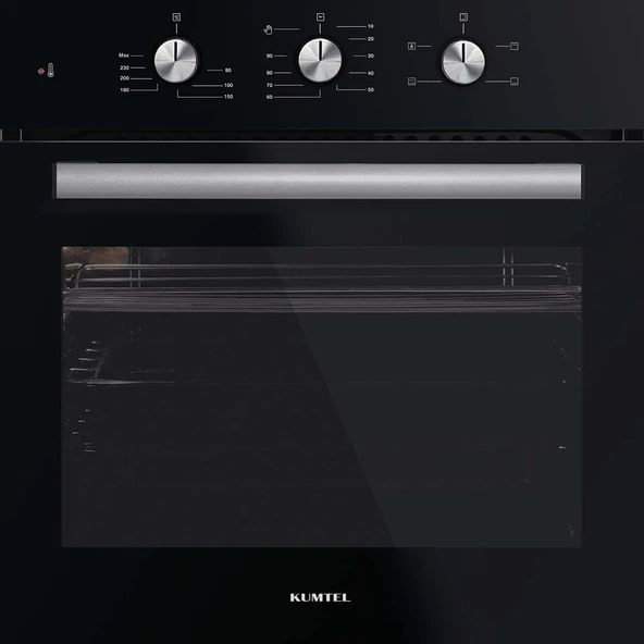 Kumtel Siyah B66 - SF2 - KO-40TAHDF - DS6-905S Siyah Ankastre Set - Resim 2