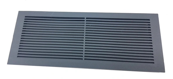 Kapı Altı Menfez Kapak 22X8,5    1 çift (2 adet) Gri - Resim 4