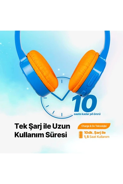 Ttec SoundBuddy 2 2KM148SK Shark Kulak Üstü Bluetooth Kulaklık - Resim 4