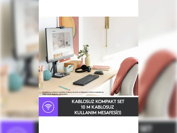 Logitech MK220 920-003163 Kablosuz Klavye Mouse Seti - 5