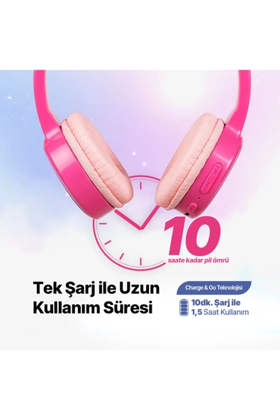 Ttec SoundBuddy 2 2KM148UN Unicorn Kulak Üstü Bluetooth Kulaklık - Resim 4