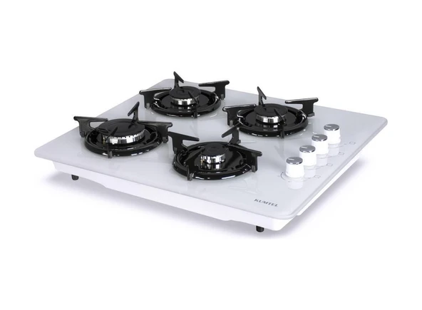 Kumtel KO-40 TSHDF Set Üstü Ocak Oval Beyaz - Resim 2