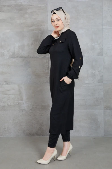 MORESUN Fermuarlı Tunik - 5