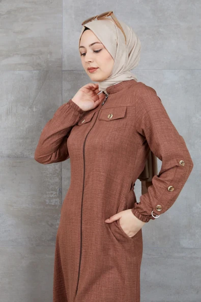 MORESUN Fermuarlı Tunik - 5