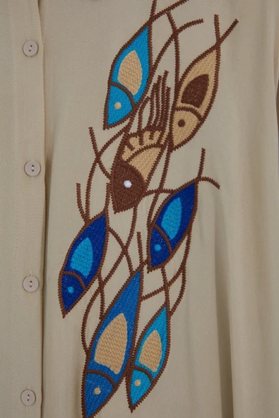 MORESUN VİSKON ELBİSE - Resim 5