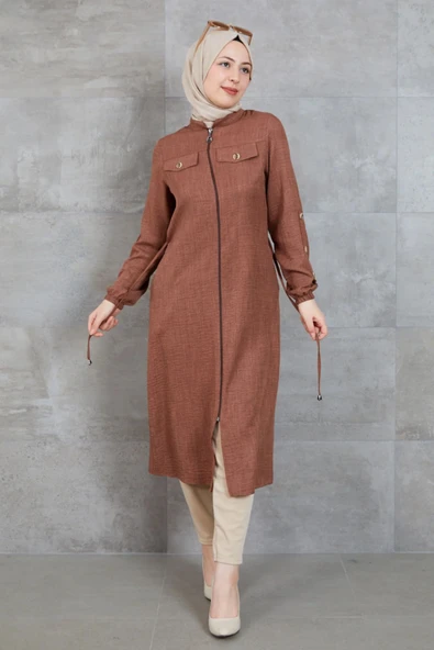 MORESUN Fermuarlı Tunik - 1