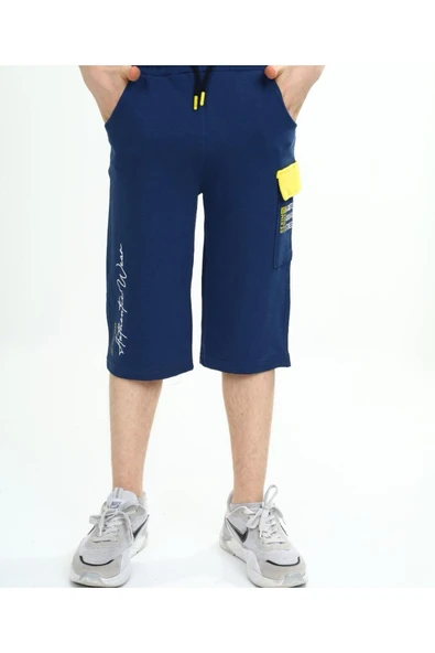 MORESUN Erkek Çocuk Kapri %100 Coton - Resim 3