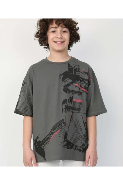 MORESUN Erkek Çocuk Tişört %100 Coton ürün görseli