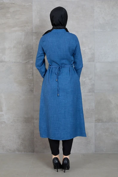 MORESUN Fermuarlı Tunik - Resim 5