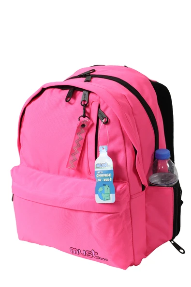 MUST 584600 Pink-- Çift Cepli İlkokul Sırt Çantası-Pembe - 1