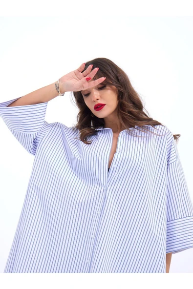 MORESUN GÖMLEK-WASHİNGTON ÇİZGİLİ - Resim 2