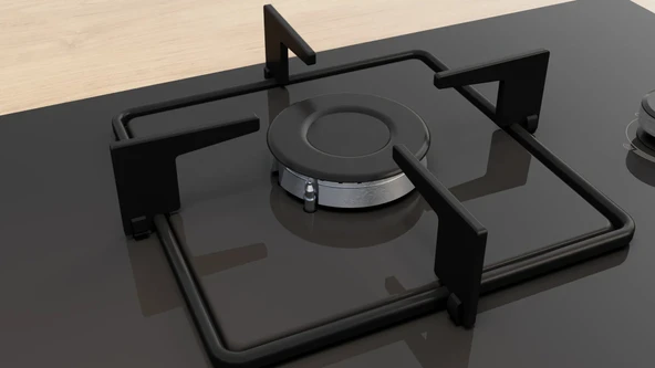 Bosch POP7C6P30O Sert Cam Ankastre Ocak Siyah - Resim 5