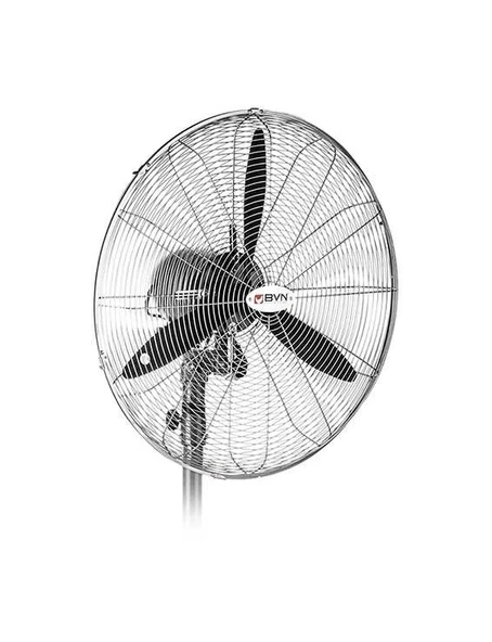 Bahçıvan BSV 600 60cm Siyah 3 Kanatlı Sanayi Tipi Ayaklı Vantilatör - Resim 2