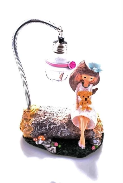 Kaya Üzerine Oturan Kız Biblo - Resim 2